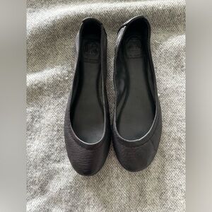 Tory Burch Soft Leather Classic Ballet Flats